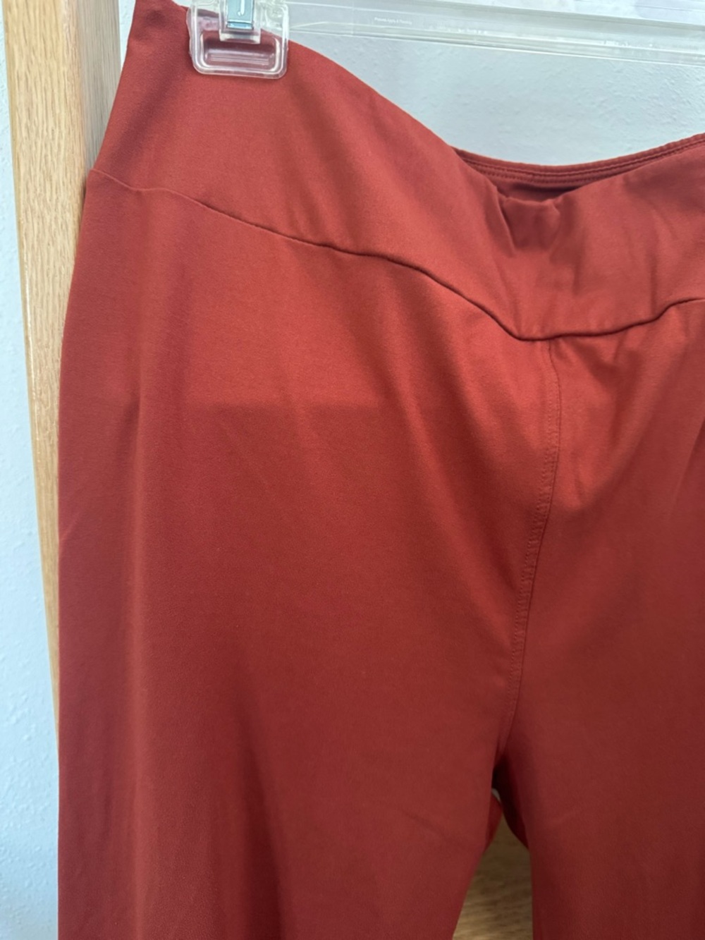 EUC TC Tall & Curvy LuLaRoe Solid Deep Rust Buttery Soft Leggings - Picture 4 of 9